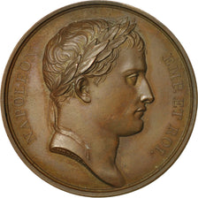 France, Medal, Napoleon Ier , Conquète de Naples, 1807, Andrieu, MS(60-62)