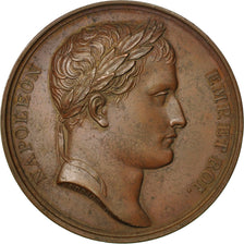 France, Medal, Napoleon Ier , Prise de Wilna, 1812, Andrieu, SUP+, Bronze