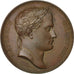 Francia, Medal, Napoleon Ier , Bataille d'Jena, 1806, Andrieu, EBC+, Bronce