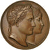 Francia, Medal, Napoleon Emp.et Roi. / M.Louise d'Autriche, 1810, Andrieu, EBC+