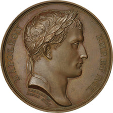 France, Medal, Napoleon Ier , Bataille de Preuss Eylau, 1807, Andrieu