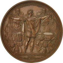 France, Medal, Napoleon Ier , Traité de Presbourg rompu par l'Autriche, 1809