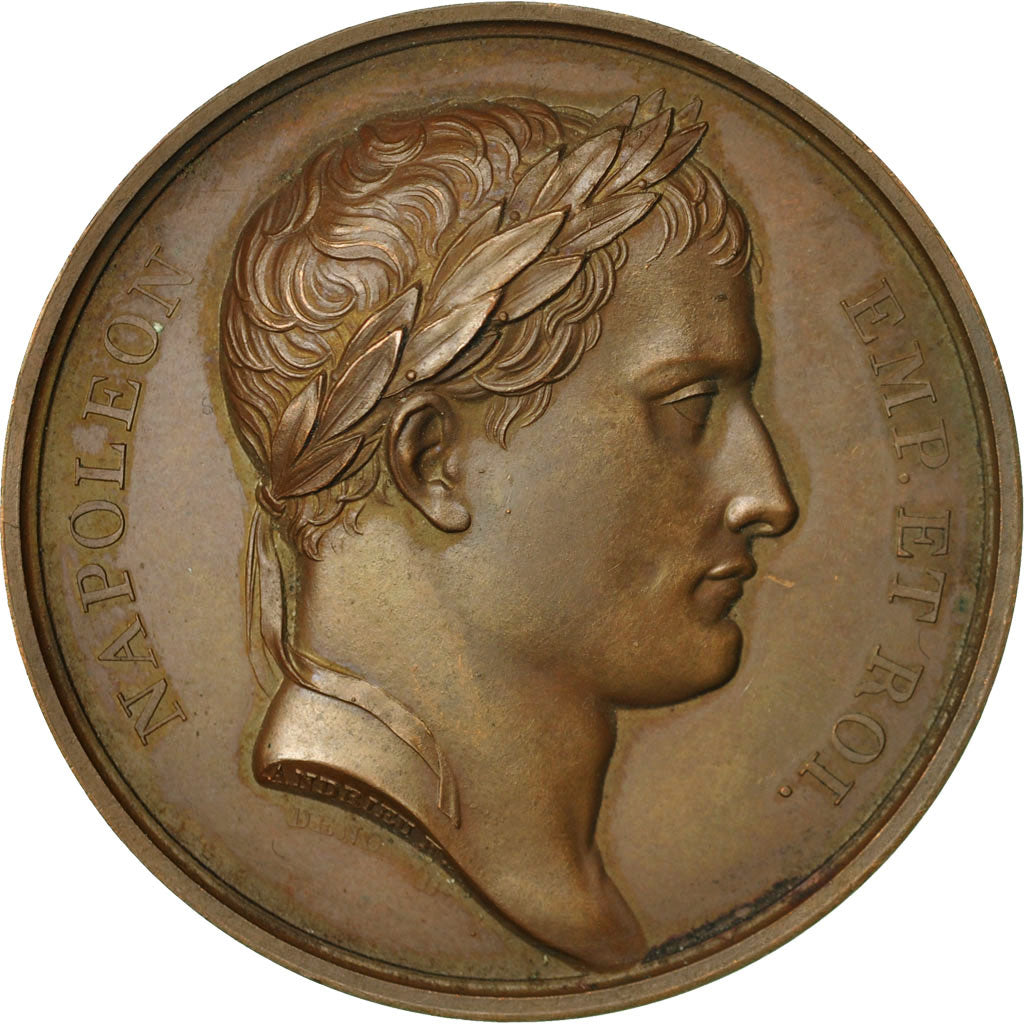 Frankreich, Medal, Napoleon Ier , Erection du Royaume de Westphalie, 1807