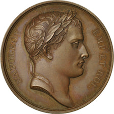 France, Medal, Napoleon Ier , Temple d'Auguste, 1806, Andrieu, MS(60-62), Bronze