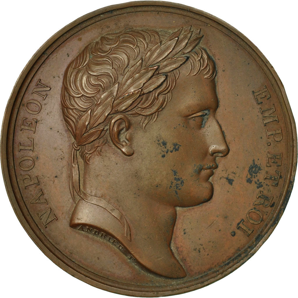 France, Medal, Napoleon Ier , Prisca Decora Restituta, 1807, Andrieu, MS(60-62)
