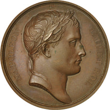 France, Medal, Napoleon Ier , Allocution à l'Armée, 1805, Andrieu, MS(60-62)
