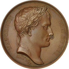 Francia, Medal, Napoleon Ier , Libertas Dantisco Restituta, 1807, Andrieu, EBC+