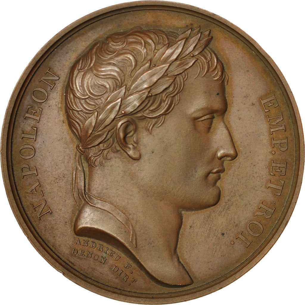 Frankrijk, Medal, Napoleon Ier , La Ligurie réunie à la France, 1805, Andrieu