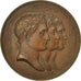 France, Medal, Napoleon Ier , Paix de Tilsit, 1807, Andrieu, SUP, Bronze