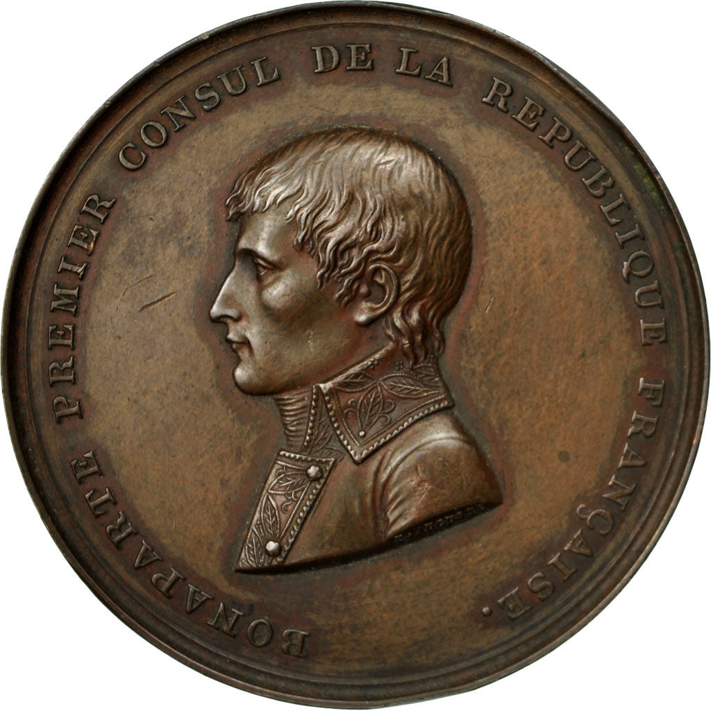 Francia, Medal, Bonaparte Premier Consul de la République Française, 1803