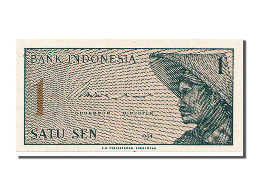 Indonesia, 1 Sen, 1964, FDS