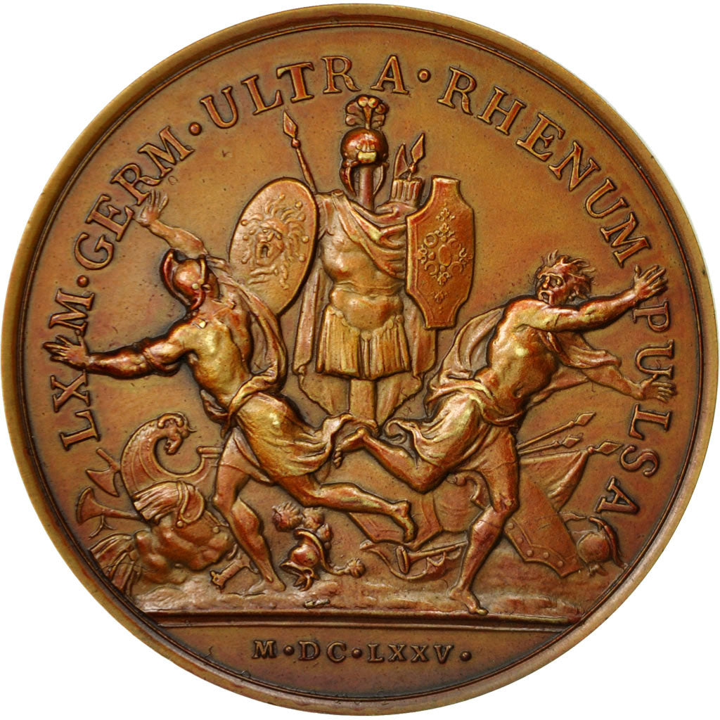 Frankreich, Medal, Ludovicus Magnus Rex Christianissimus, 1675, Mauger, UNZ