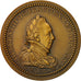 France, Medal, Henricus III , Multis Haec Cunctis Haec, MS(64), Bronze