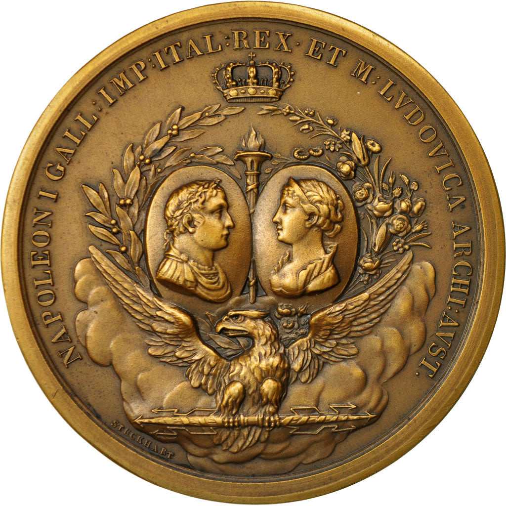 France, Medal, Napoleon Ier , Novam Accipe Spem Orbis, 1811, Stuckhart, SPL