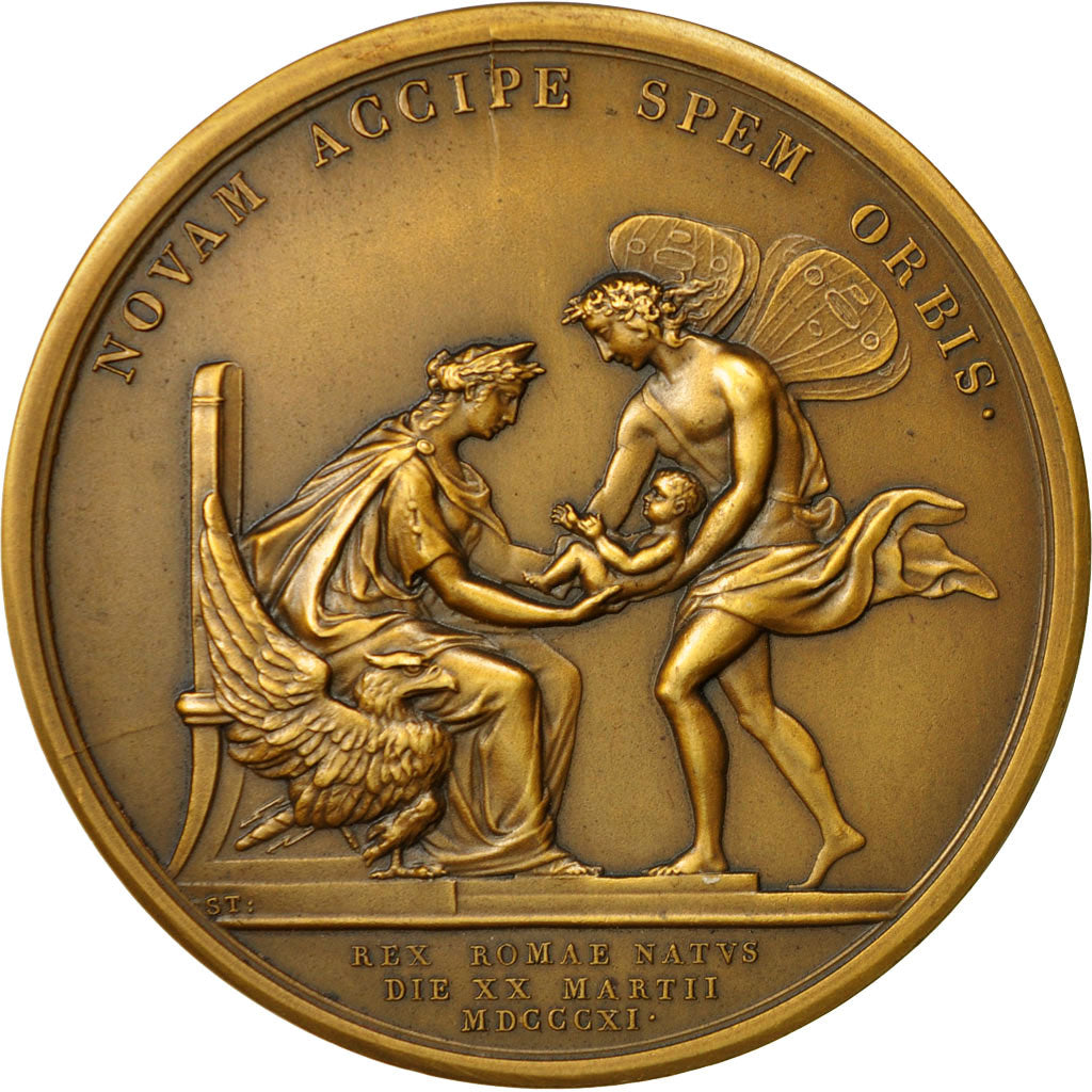 France, Medal, Napoleon Ier , Novam Accipe Spem Orbis, 1811, Stuckhart, SPL