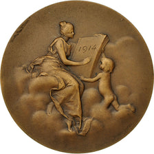 France, Medal, Prix d'Allemand , M.Thiemann, 1914, Dupuis.D / Dubois.H