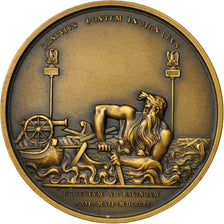 France, Medal, Napoleon Ier , Iterum Ibiden, 1809, Denon, MS(63), Bronze