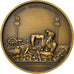 France, Medal, Napoleon Ier , Iterum Ibiden, 1809, Denon, MS(63), Bronze