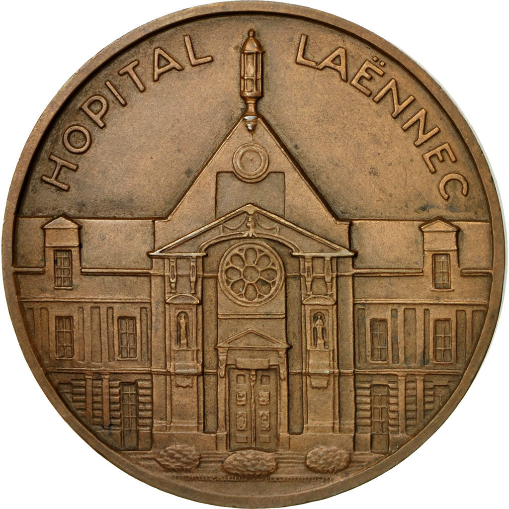 France, Medal, Marcel Darcissac Stomatologiste des Hopitaux, 1950, MS(60-62)