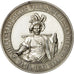 France, Medal, Fédération de Tir , Metz 11 / 18 Juin, 1899, MS(60-62), Silver