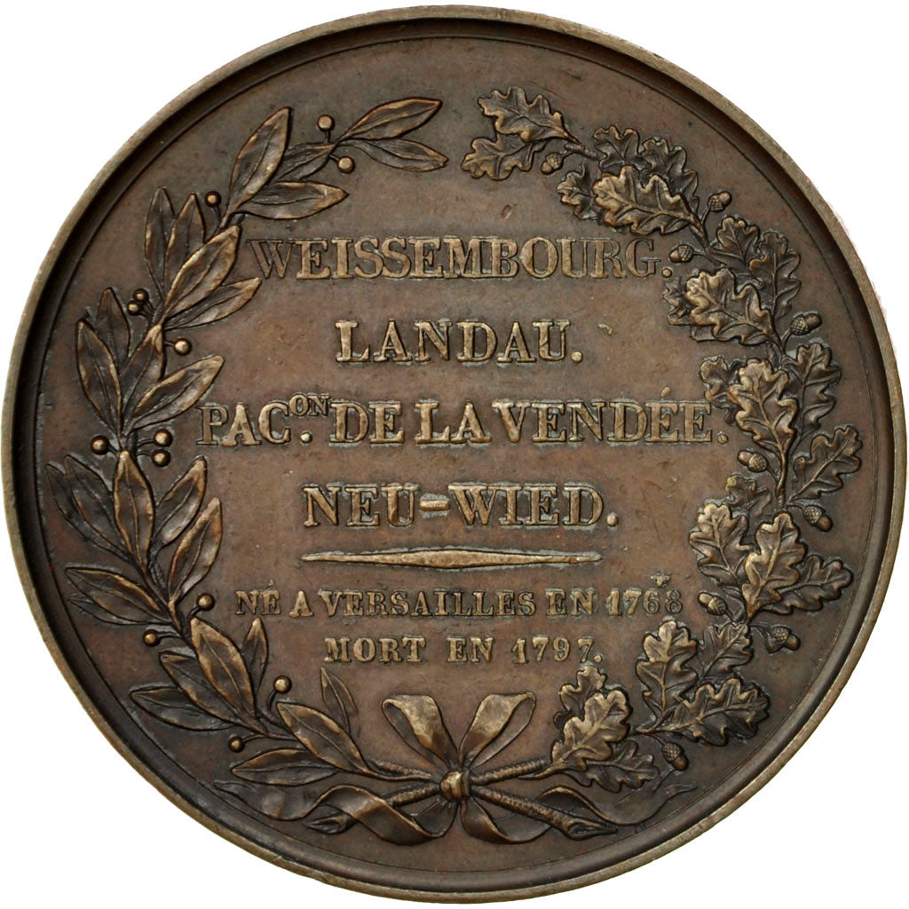 Francia, Medal, L.Hoche.Général en Chef des Armées Françaises, Gayrard