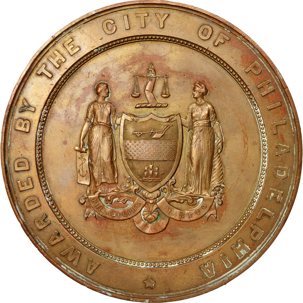 United States of America, Medal, Philadelphie , Franklin Institute ,, 1894, SS