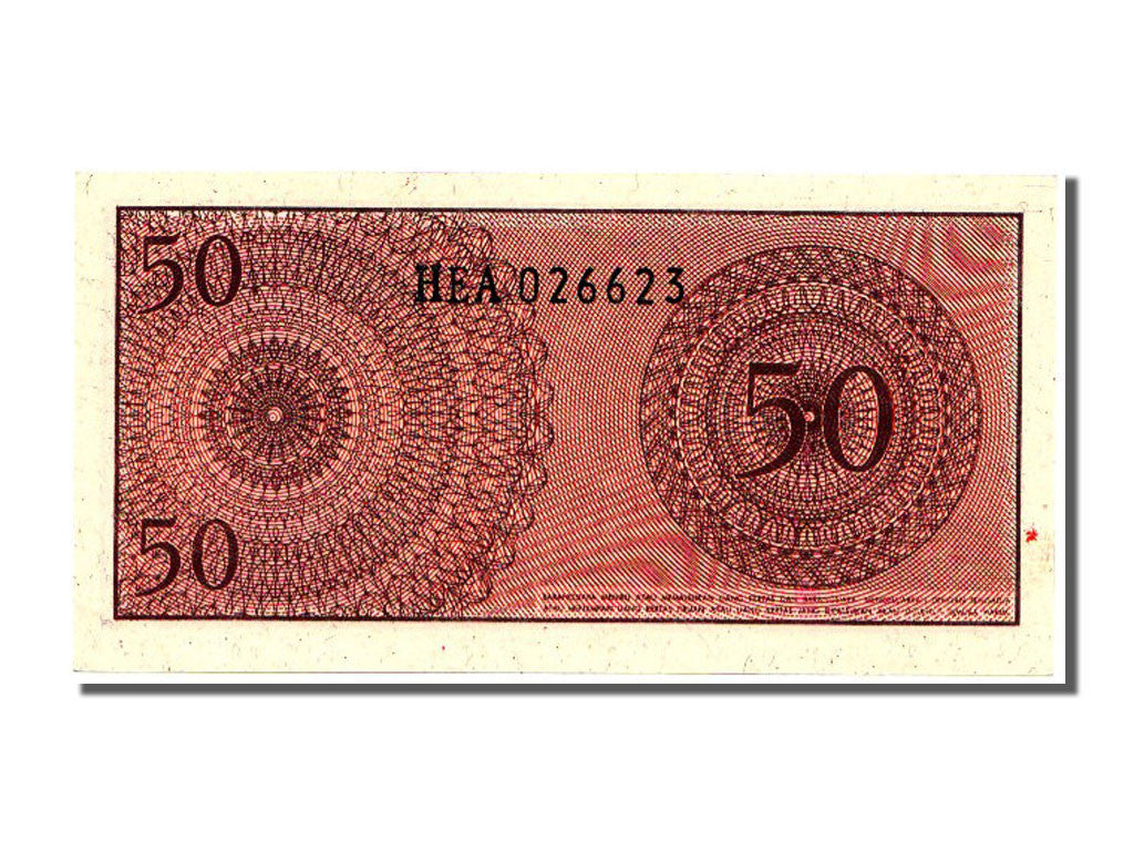 Banknote, Indonesia, 50 Sen, 1964, UNC(65-70)