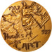 France, Medal, Hugues Capet , Anniversaire des 1000 Ans, 1987, Maillart, MS(64)