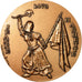France, Medal, Jeanne Hachette , Beauvais, 1472, Bosc, SUP+, Bronze