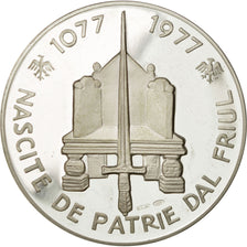 France, Medal, Monnaie Médaille , 100 Furlans, 1977, Monassi, AU(55-58), Silver