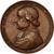 Francja, Medal, Nicolas Théodore Olivier Eveque d'Evreux, 1860, Borrel