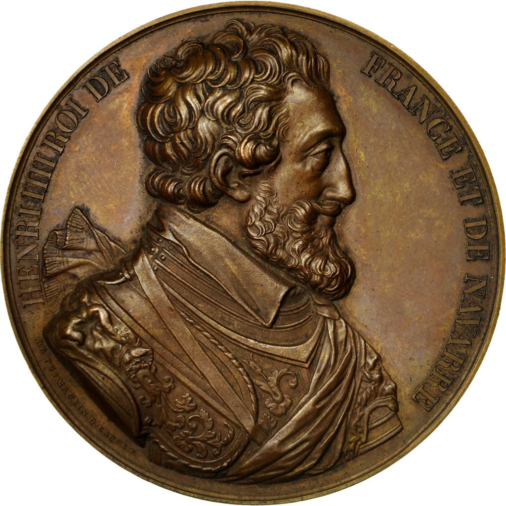 Frankreich, Medaille, Bronze, De Puymaurin, VZ+