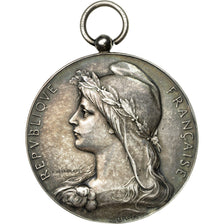 France, Medal, Prix du Conseil Général du Nord, Roty, AU(55-58), Silver