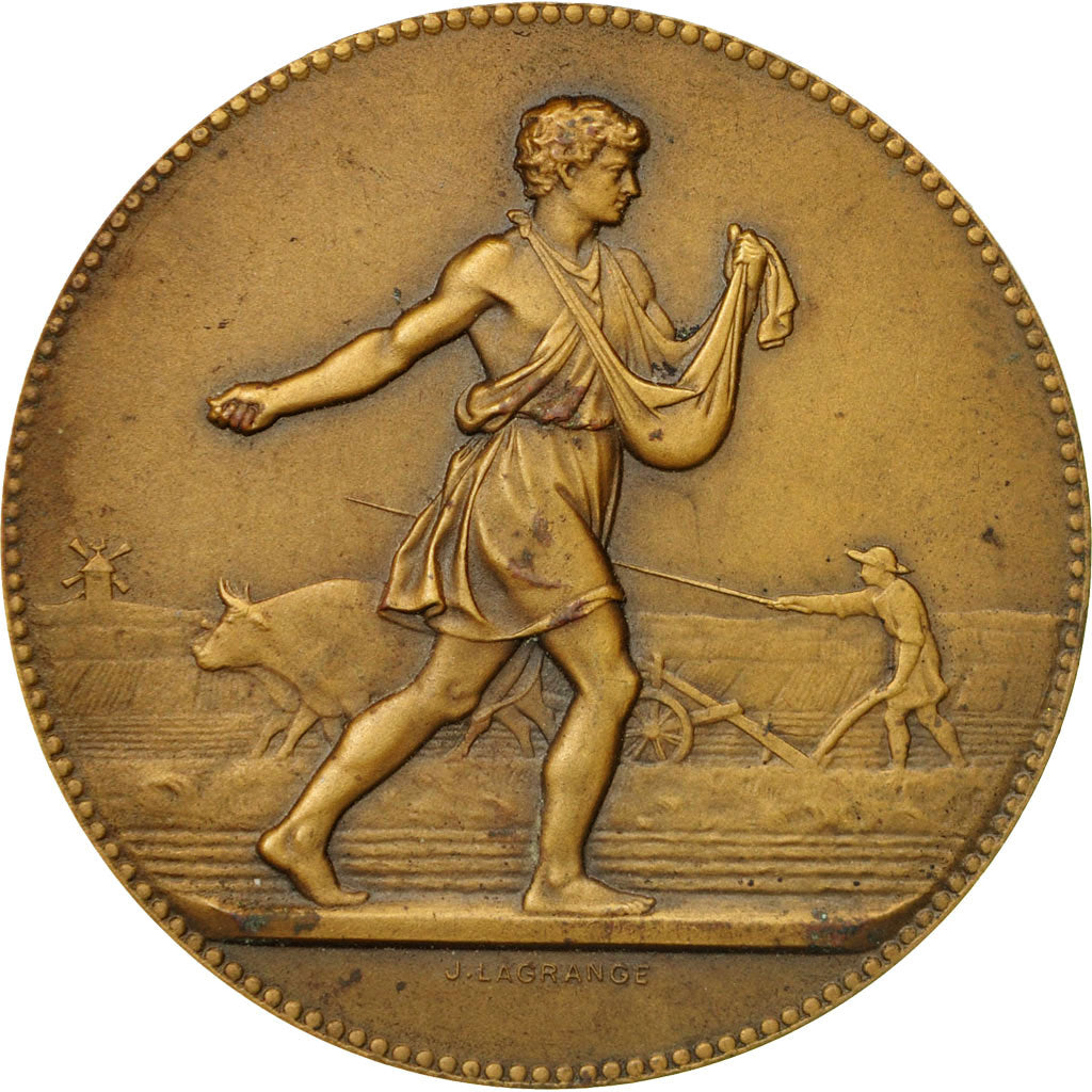 Francia, Medal, Ministère de l'Agriculture, Lagrange, EBC+, Bronce
