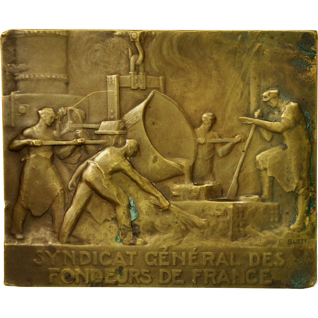 Frankrijk, Medal, Syndicat Général des Fondeurs de France, Blin, FR+, Bronze