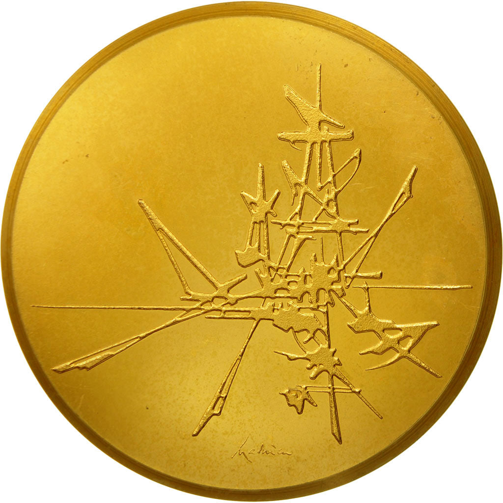 France, Medal, Elf Aquitaine, Mathieu, AU(55-58), Bronze