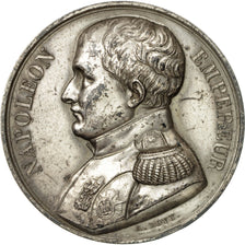 Francia, Medal, Napoleon Ier , Mémorial de St Hélène, 1972, Bovy, BB, Argento