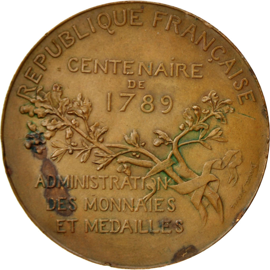 France, Medal, Exposition Universelle PARIS, 1889, Dupuis.D, VF(30-35), Bronze