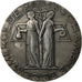 Francja, Medal, Chambre de commerce de Paris, 1946, Poisson, MS(60-62), Srebro