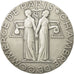 France, Medal, Chambre de commerce de Paris, 1937, Poisson, MS(63), Silver