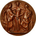 Francia, Medal, Exposition Internationale Bruxelles, 1897, Lagae, MBC+, Bronce