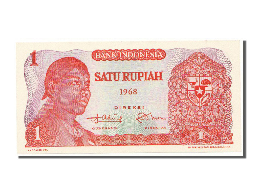 Indonesia, 1 Rupiah, 1968, UNC(65-70), XCD035418
