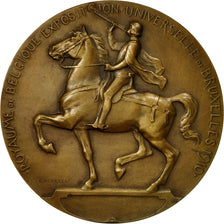 France, Medal, Exposition Universelle de Bruxellles, 1910, Devreese, MS(60-62)