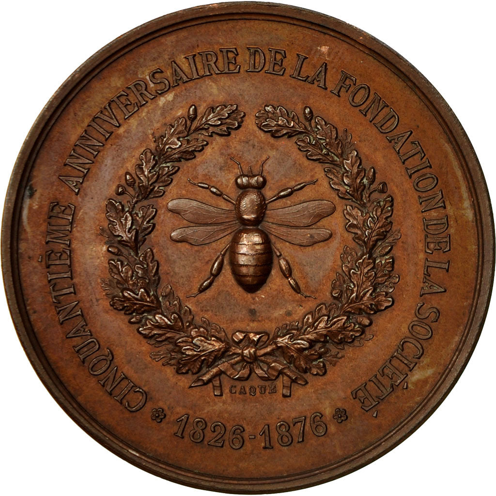 France, Medal, Société Industrielle de Mulhouse, Caqué, SUP+, Bronze