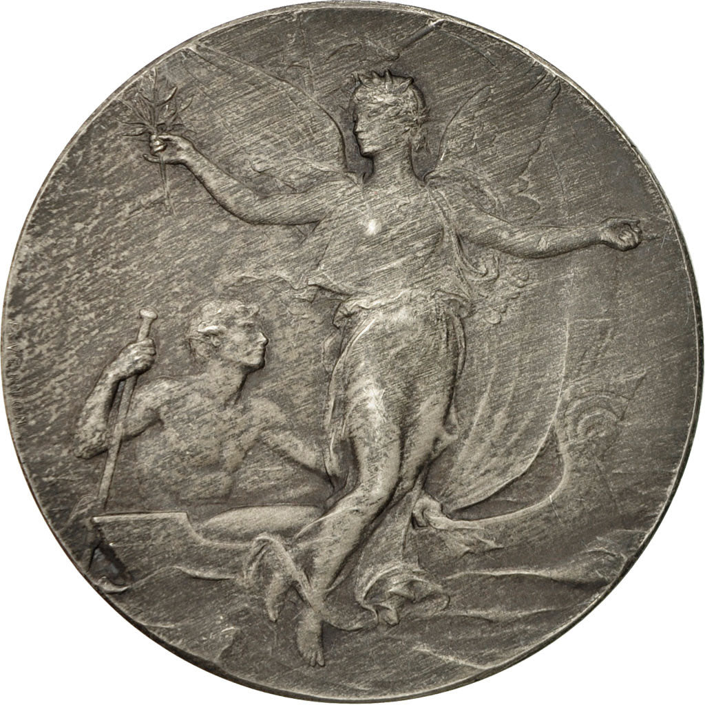 Frankreich, Medal, Yacht Club de France, 1931, Vernon, S+, Silber