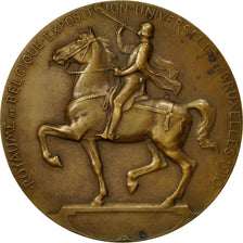 France, Medal, Exposition Universelle de Bruxellles, 1910, Devreese, AU(50-53)
