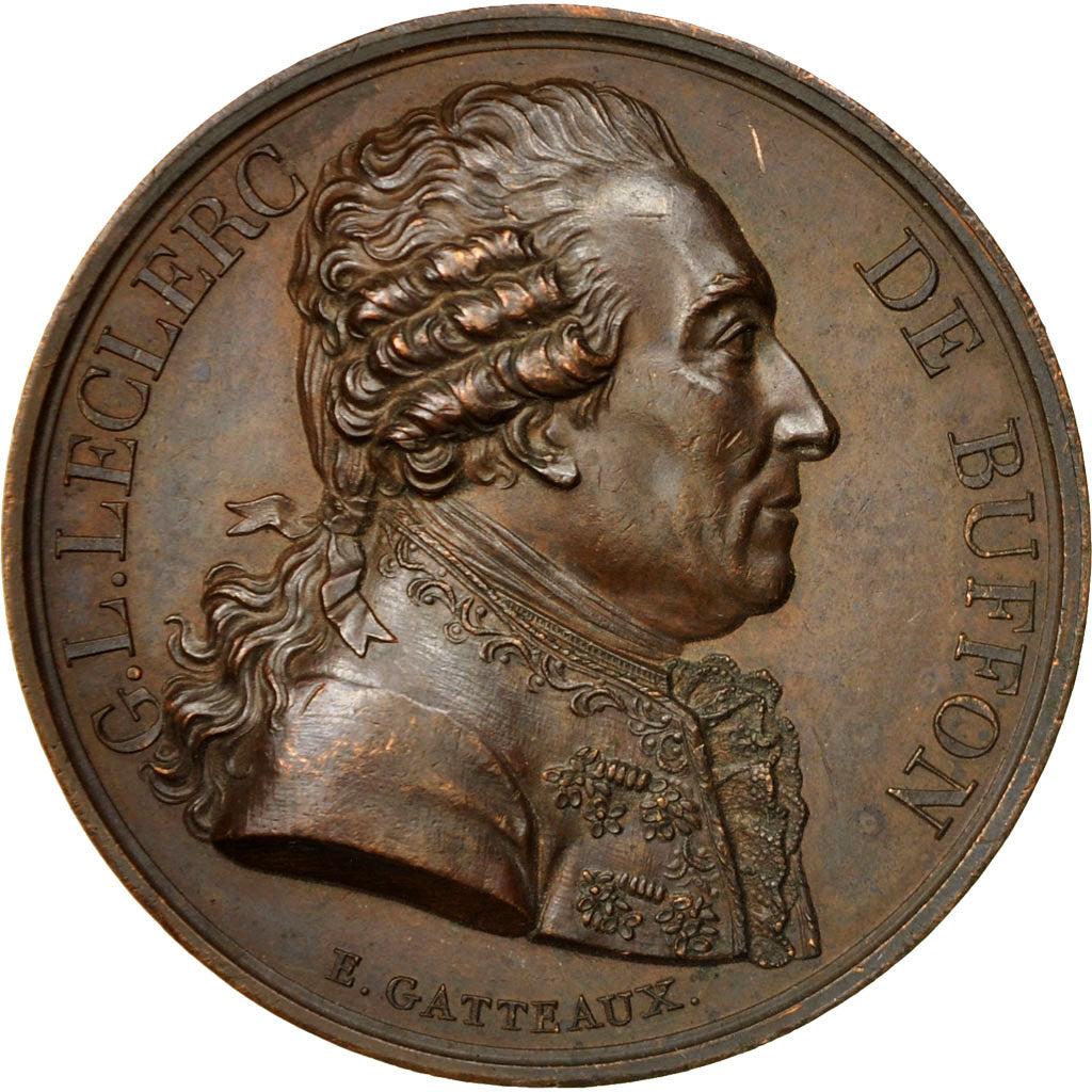 Francia, Medal, G. Leclerc de Buffon, 1817, Gatteaux, SPL-, Bronzo
