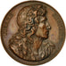 Francia, Medal, Pierre Mignard, 1817, Domard, EBC, Bronce
