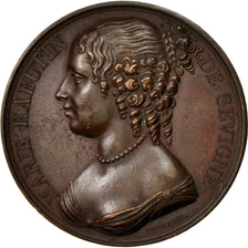 Francia, Medal, Marie Rabutin de Sévigné, 1816, Gayrard, EBC+, Bronce
