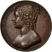Francia, Medal, Marie Rabutin de Sévigné, 1816, Gayrard, EBC+, Bronce